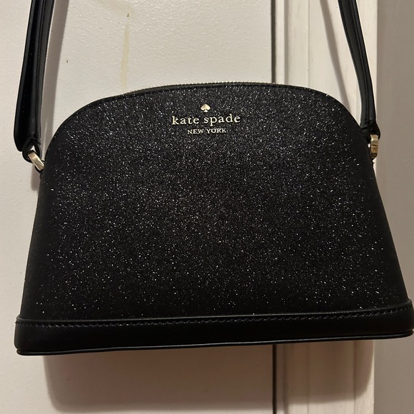 Kate Spade Black Sparkle Crossbody Bag - Picture 2 of 5